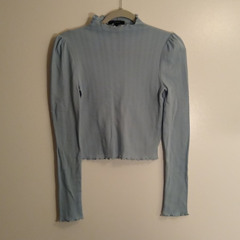 Mock Neck long sleeve shirt
